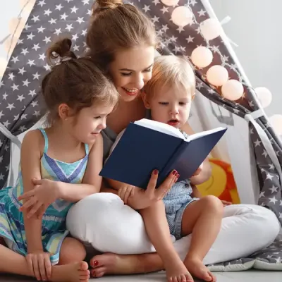 family reading