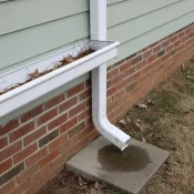 prevent mosquitoes by reducing moisture near gutters during warm winter days